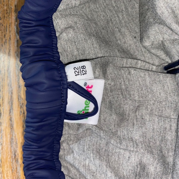 HIHEART lined rain paint with stirrup /worn once/122/128/(7/8)navy - Picture 4 of 7